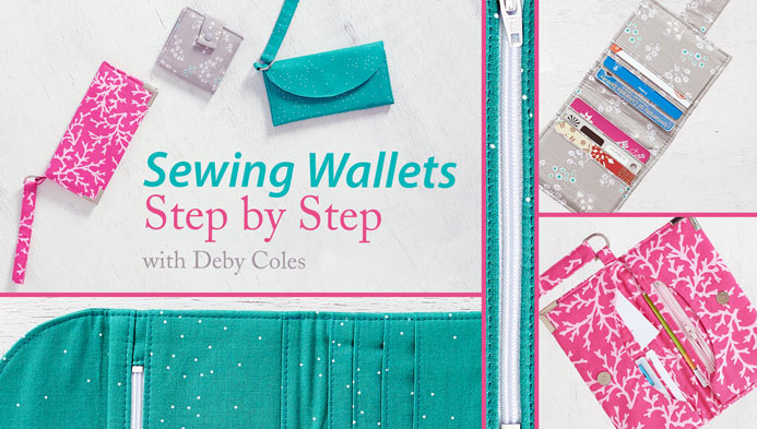 Sewing Wallets Step by step