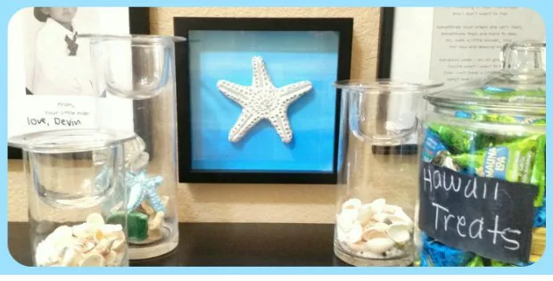 Baking soda sea art – starfish