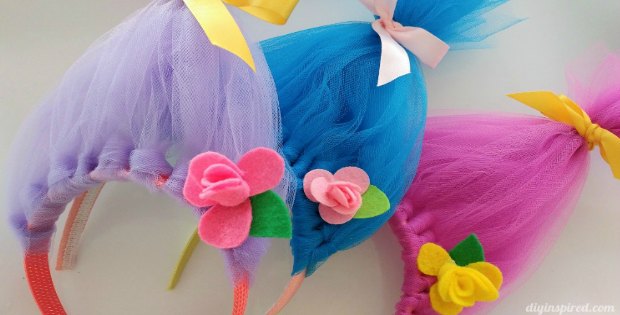 How to Make Troll Hair Headbands – Free And Easy Tutorial