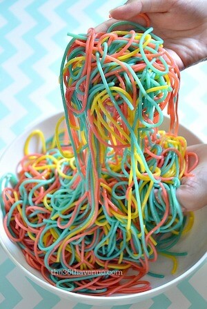How To Make Spaghetti Slime by The 36th Avenue