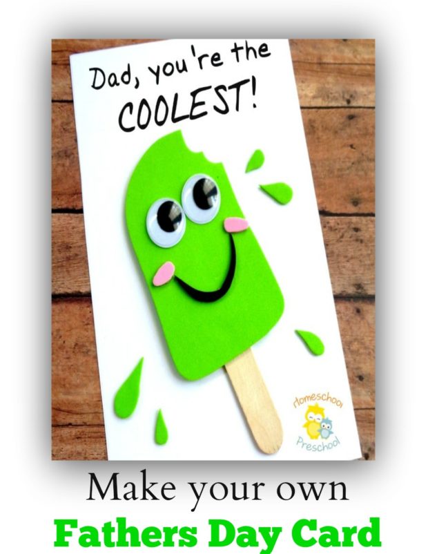 Father's Day Card - Have The Kids Make Their Own Cards This Father's Day