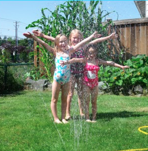 Kids DIY Lawn Sprinkler Fun Summer Craft