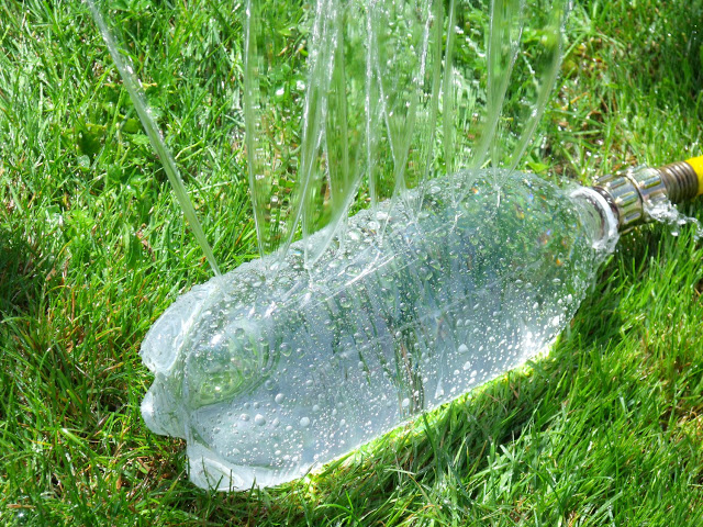 Kids DIY Lawn Sprinkler Fun Summer Craft