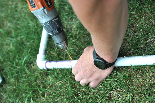 Make A Kids Sprinkler For Some Summer Yard Fun 