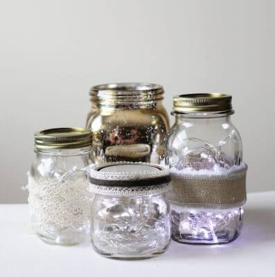  21. Mason Jar Fairy Lights by Brooklyn Berry Designs