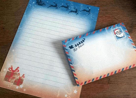 Write a letter to Santa