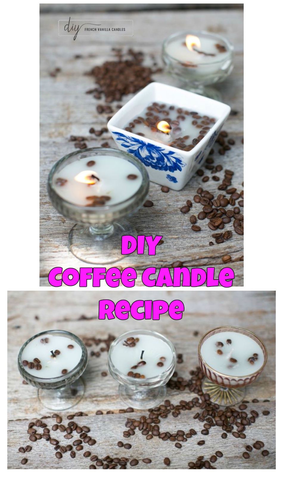 DIY Coffee Candle