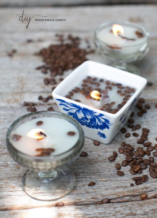 DIY Coffee Candle