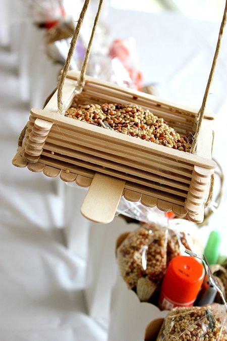 DIY Kids Bird Feeder