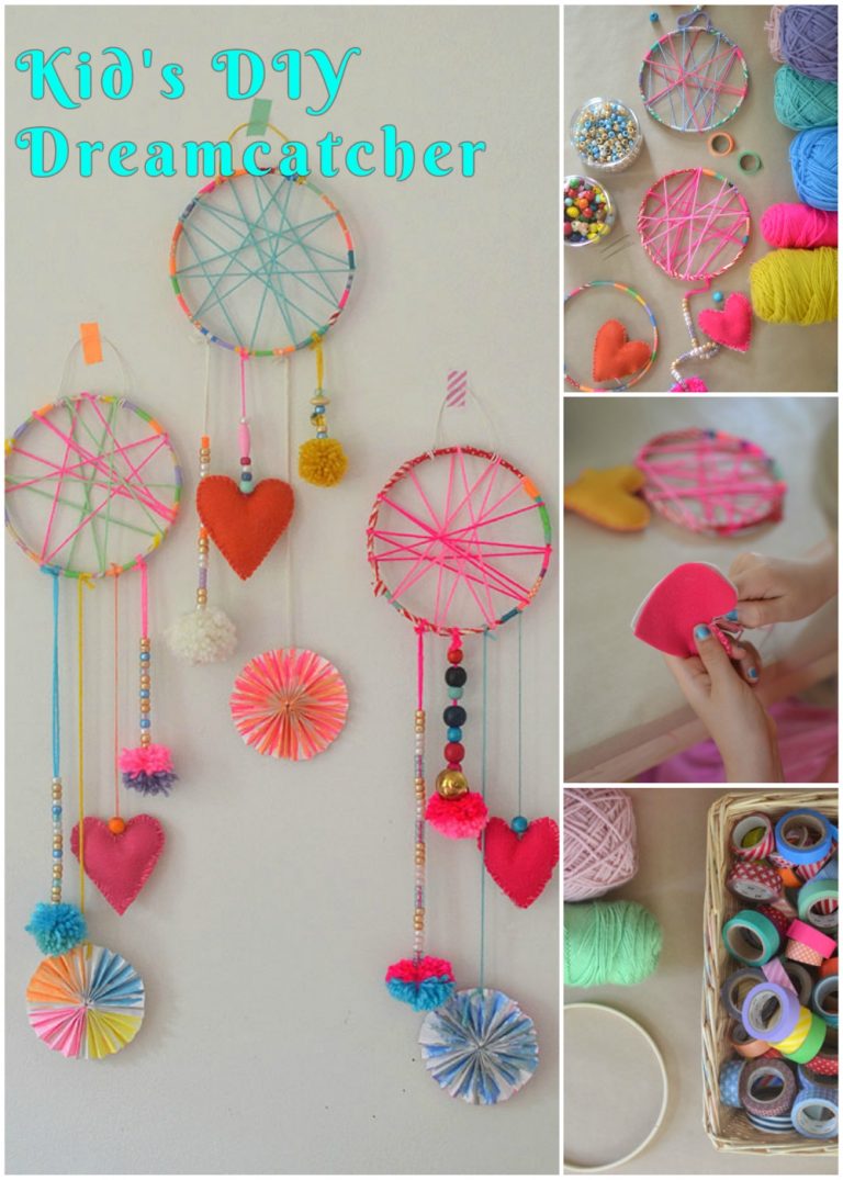 13 DIY Dreamcatcher For Kids Summer Crafts Crafting News