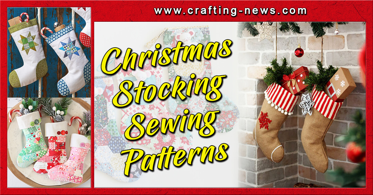 25 Christmas Stocking Sewing Patterns