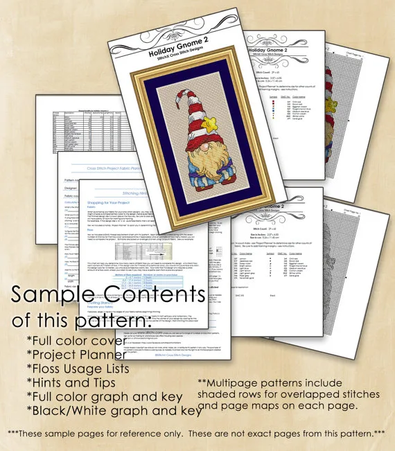 9 Christmas Elves Cross Stitch Patterns - Christmas Crafts 12 Christmas Elves Cross Stitch Pattern - Christmas Crafts