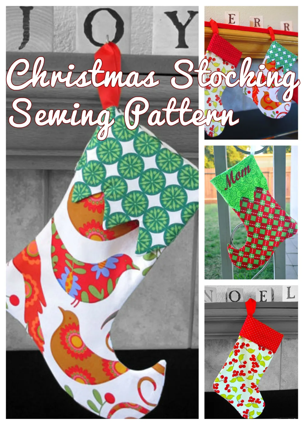 Sew Christmas Stocking Pattern - Christmas Crafts