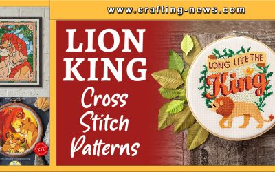 10 Lion King Cross Stitch Patterns