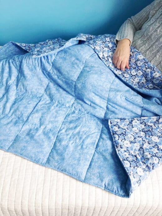 How to make a weighted blanket for anxiety