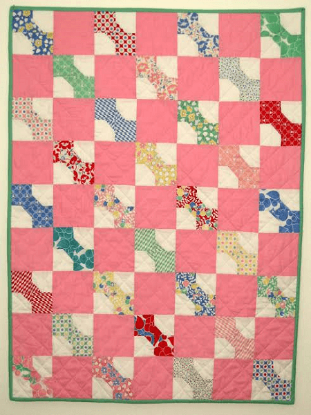 Baby Bow Tie Quilt Pattern by Moda Fabrics