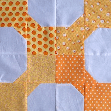 Bow Tie Party Block Quilt Pattern by Leila Gardunia