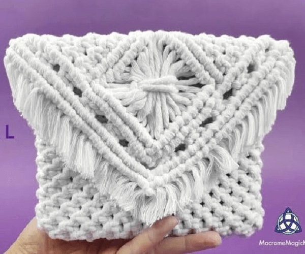 Macrame Ladies Purse Pattern by Macrame Magic Knots
