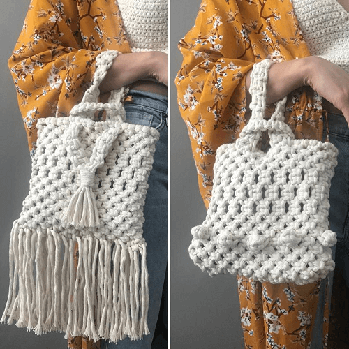 Macrame Purse Pattern by Niroma Studio
