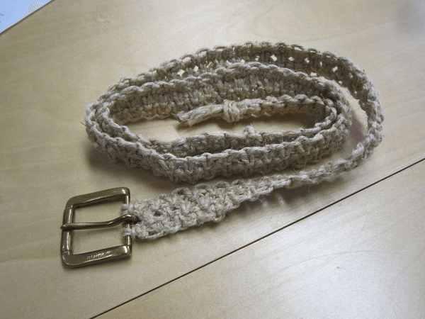 Square Knot Macrame Hemp Belt by Instructables