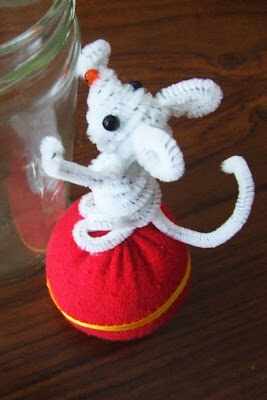 Circus Mouse Door Stop from Jane Avion