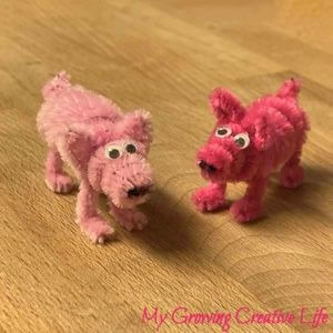 Pig Pipe Cleaner from My Growing Creative Life