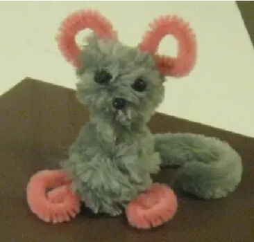 Pipe Cleaner Mouse from Hub Pages