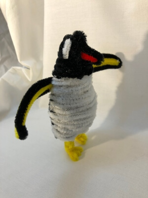 Pipe Cleaner Penguin from Pipe Cleaner Animals