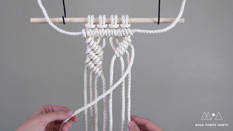 Basic Macrame Knot Patterns Tutorial | Written + Video - Crafting News