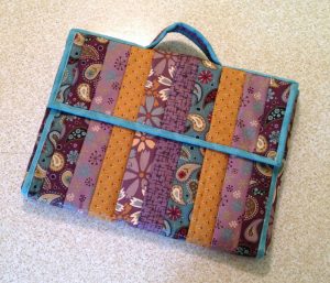 easy diy Quilted Laptop Bag Pattern