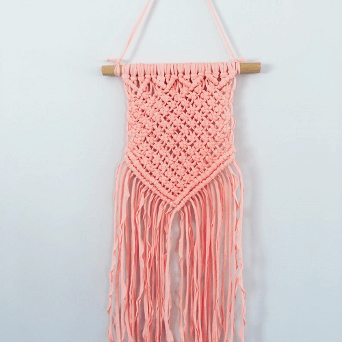 Macrame Wall Hanging Pattern by Waffle and Weave
