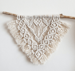 Mini Macrame Wall Hanging Pattern by Unique For You By Vanya
