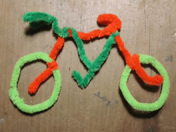 Pipe Cleaner Bicycle by My Kid Craft