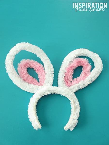 Pipe Cleaner Bunny Ears by Inspiration Made Simple