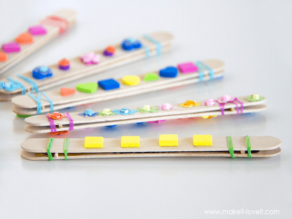 Popsicle Stick Harmonicas by Make It Love It