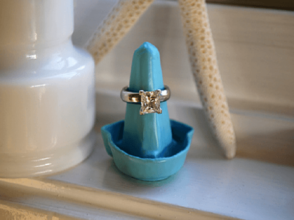 Egg Carton Ring Holder by Merriment Design