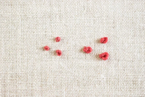 how to do a french knot