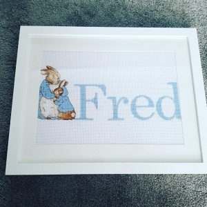 Personalized Beatrix Potter Cross Stitch Pattern Peter Rabbit And His Loving Mum Crafting News