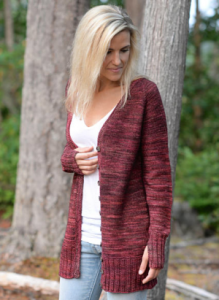 Ladies Cardigan Knitting Pattern With Long Sleeves from Knitting-news.com