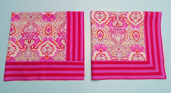 How to Bind a Quilt With Mitered Corners | Written Guide 2 Mitered Corners vs Non-Mitered Corners by Quilted Works
