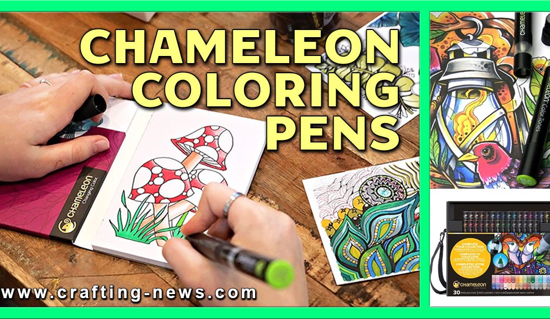 Chameleon coloring pens