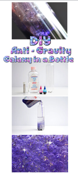 how to make a galaxy in a bottle