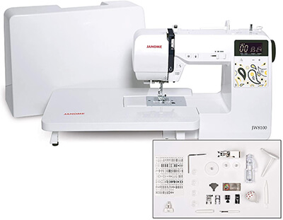 Janome JW8100 From Amazon