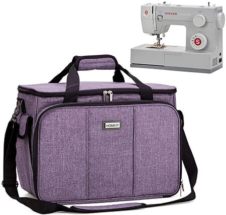 7 Best Sewing Machine Bags (Oct) 2020 Reviews 12 HOMEST Sewing Machine Carrying Case with Multiple Storage Pockets From Amazon
