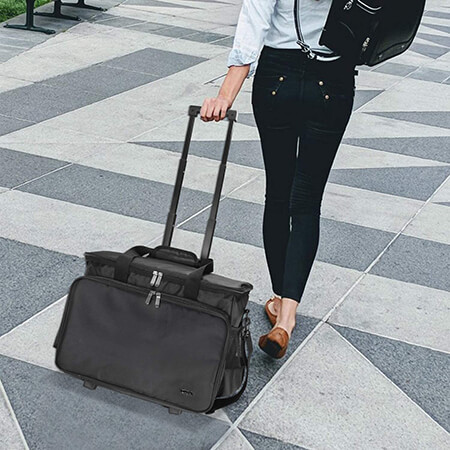 7 Best Sewing Machine Bags (Oct) 2020 Reviews 5 Rolling Sewing Machine Bag From Amazon
