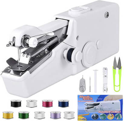 Beginner Electric Handheld Sewing Machine Cordless