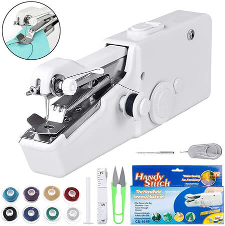 Cordless Portable Electric Handheld Sewing Machine From Amazon