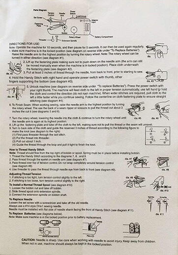 handy stitch manual pdf