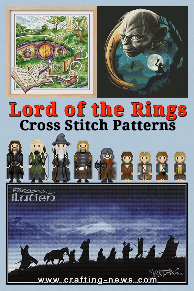 12 Lord Of The Rings Cross Stitch Patterns Crafting News