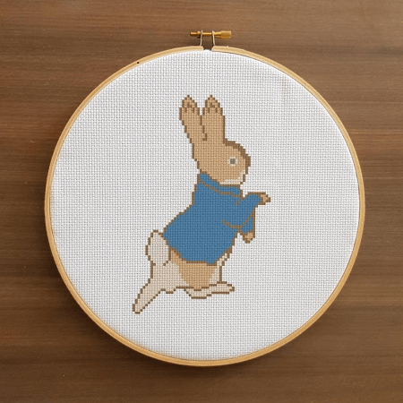 Cross Stitch Peter Rabbit Pattern by Kookaburra X Stitch